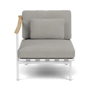 Barlow Tyrie I Around Deep Seating Sessel mit Teakarmlehne links