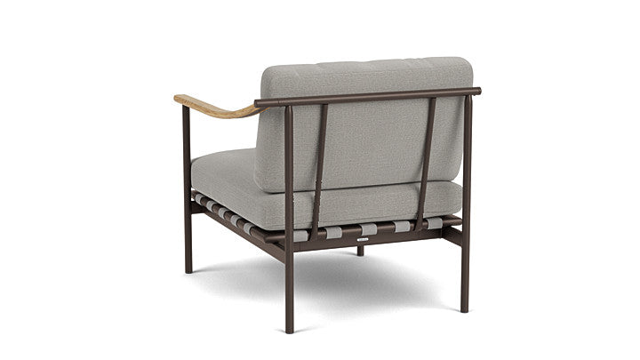 Barlow Tyrie I Around Deep Seating Sessel mit Teakarmlehne rechts