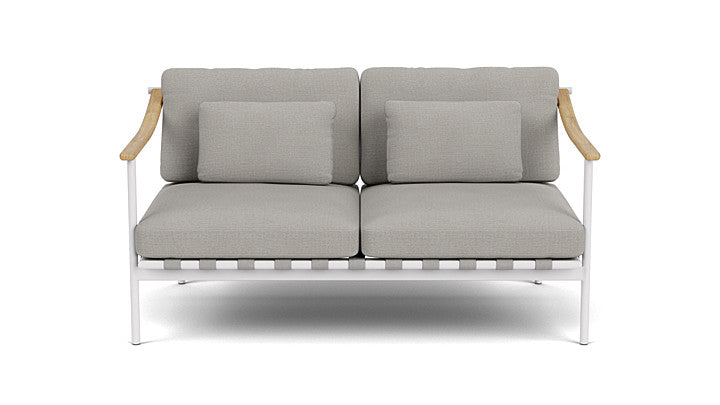 Barlow Tyrie I Around Deep Seating Sofa mit Teakarmlehnen 150 cm