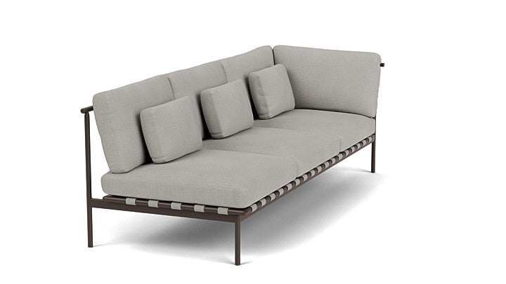 Barlow Tyrie I Around Deep Seating Dreisitzer mit Armlehne rechts