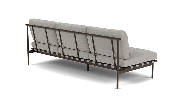 Barlow Tyrie I Around Deep Seating Dreisitzer ohne Armlehnen