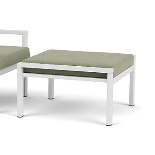 Barlow Tyrie I Equinox Lounge Ottoman pulverbeschichtet