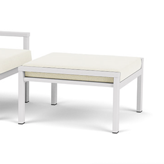 Barlow Tyrie I Equinox Lounge Ottoman pulverbeschichtet