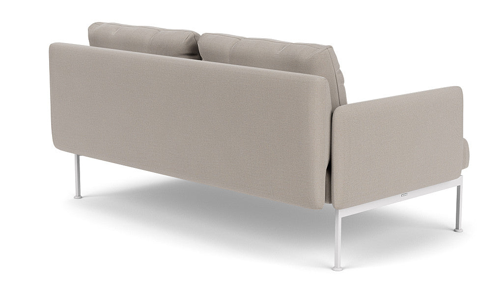 Barlow Tyrie I Layout Deep Seating Zweisitzer-Endmodul mit niedriger Armlehne