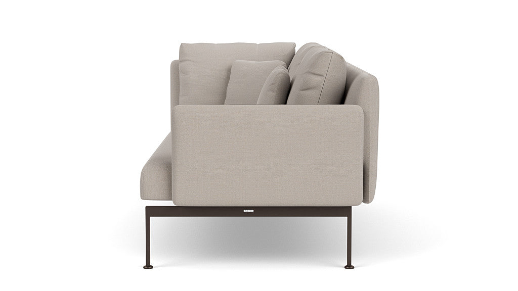 Barlow Tyrie I Layout Deep Seating Zweisitzer-Ecksofa mit niedriger Armlehne