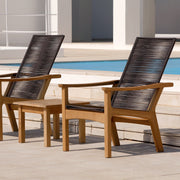 Barlow Tyrie Monterey Loungesessel Cord aus Teak – wetterfest für den Außenbereich