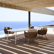 Tribu I Tosca niedriger Esstisch 240 cm, oval