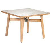 Barlow Tyrie Monterey Esstisch 100 cm – Detailansicht Teak und Verarbeitung