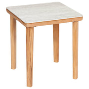 Barlow Tyrie Monterey Beistelltisch 50 cm – Detailansicht Teak und Verarbeitung