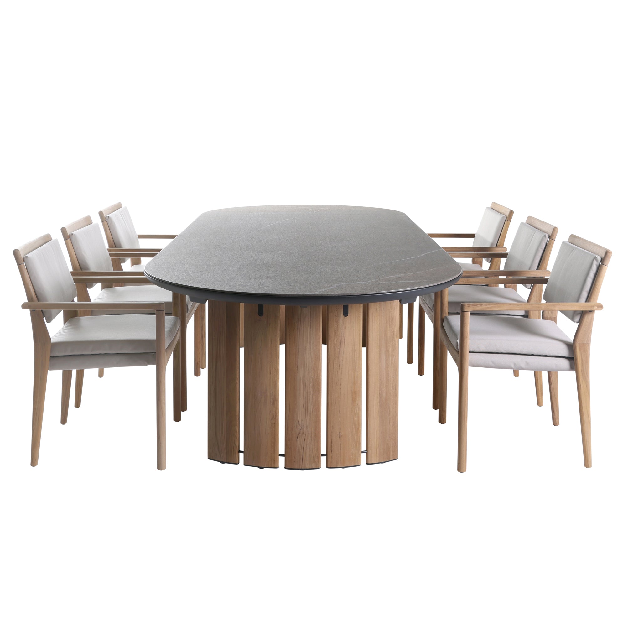 Barlow Tyrie | Zen Esstisch 300 cm, oval