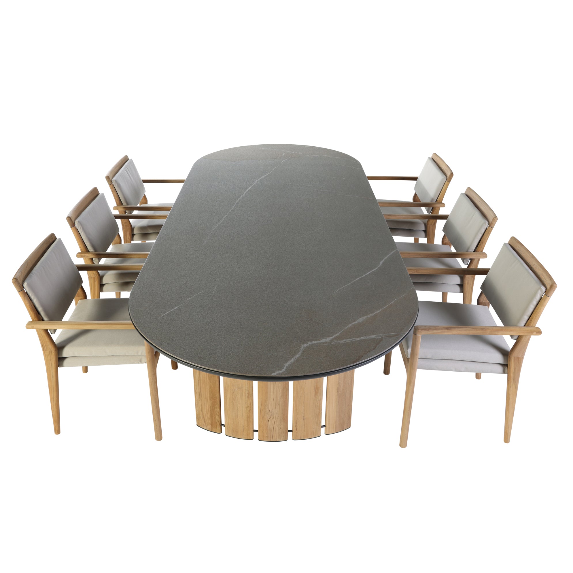 Barlow Tyrie | Zen Esstisch 300 cm, oval