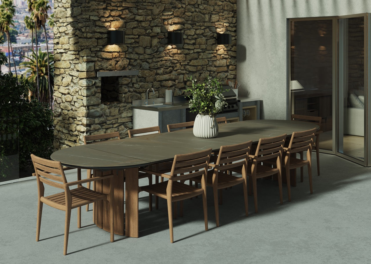 Barlow Tyrie | Zen Esstisch 400 cm, oval