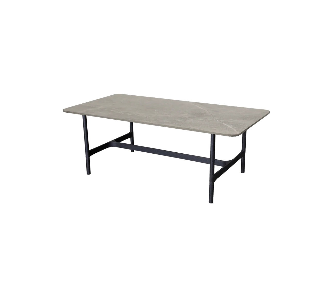 Cane-Line I Twist Couchtisch 120 cm, rechteckig