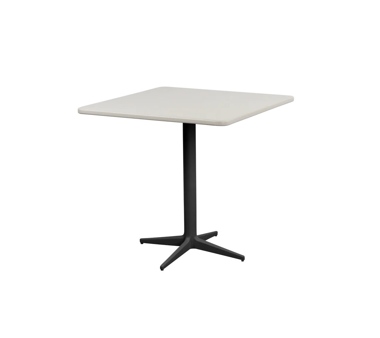 Cane-Line I Drop Bistrotisch 75 cm, quadratisch