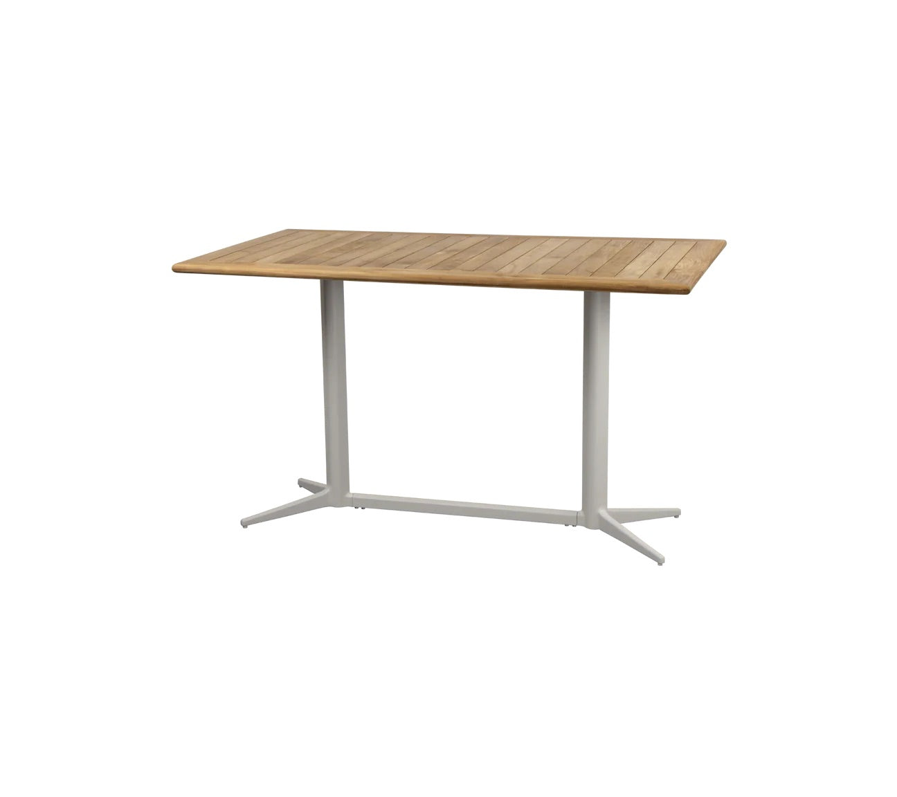 Cane-Line I Drop Bistrotisch 130 cm, rechteckig