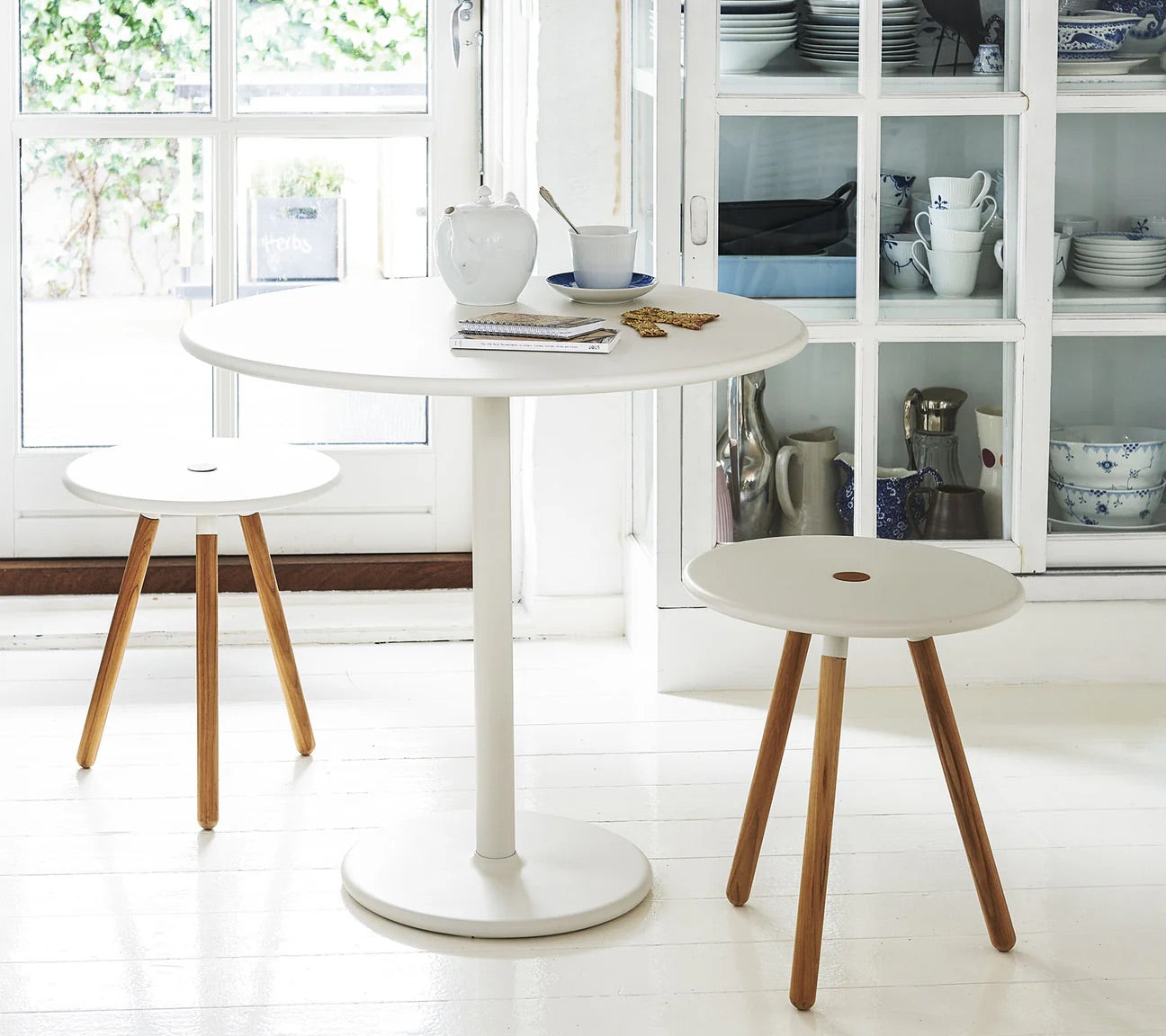 Cane-Line I Go Bistrotisch 80 cm, rund