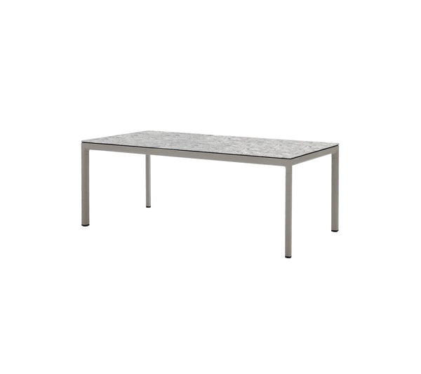 Cane-Line I Drop Esstisch 200 cm, rechteckig