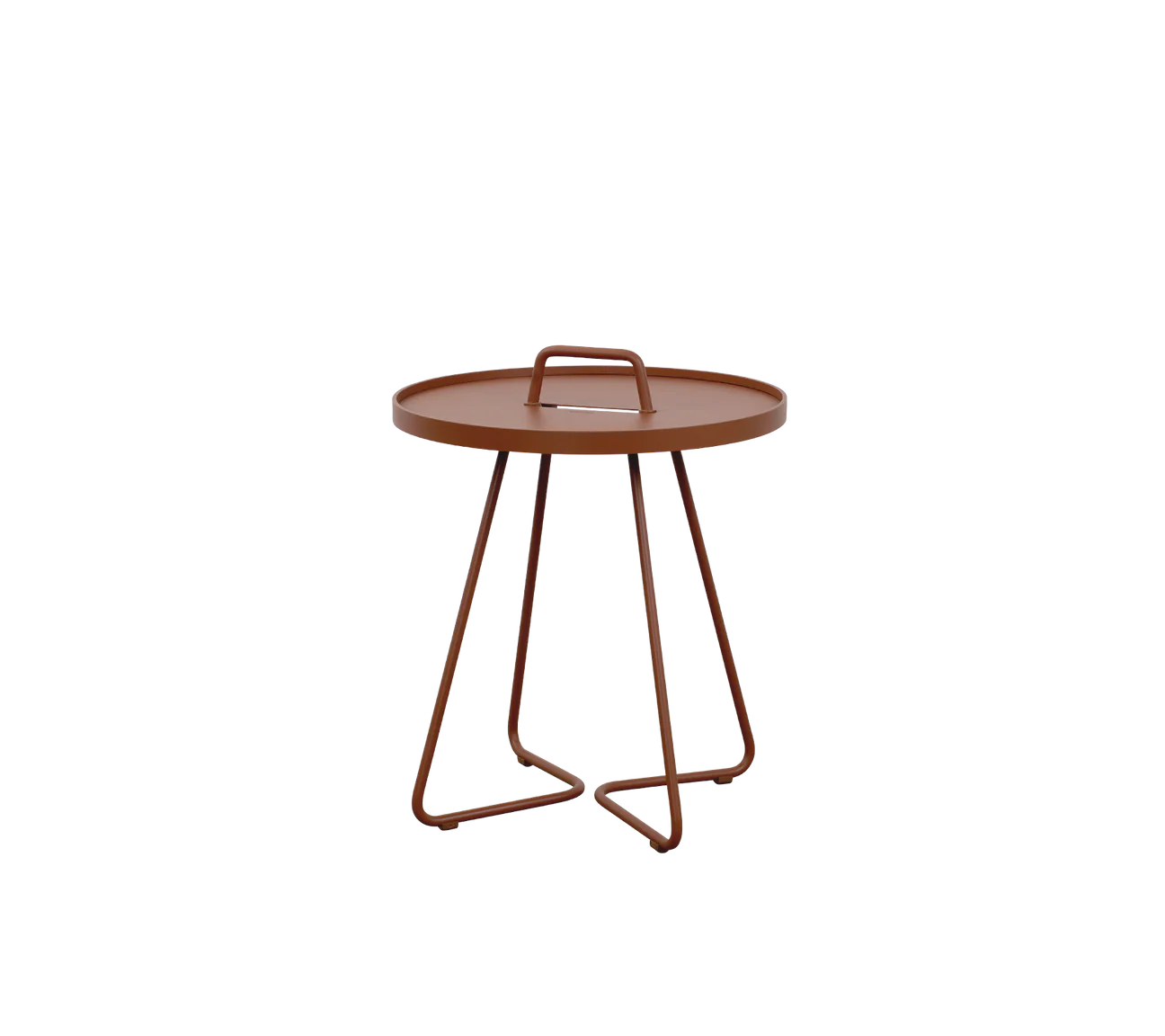 Cane-Line I On-the-move Beistelltisch klein 44 cm, rund