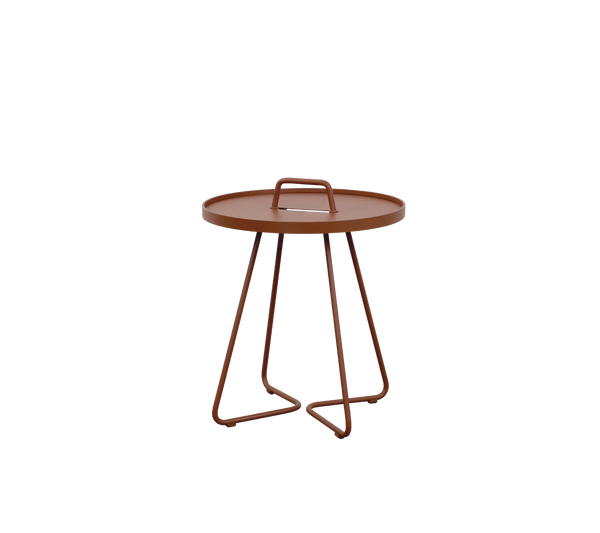 Cane-Line I On-the-move Beistelltisch klein 44 cm, rund