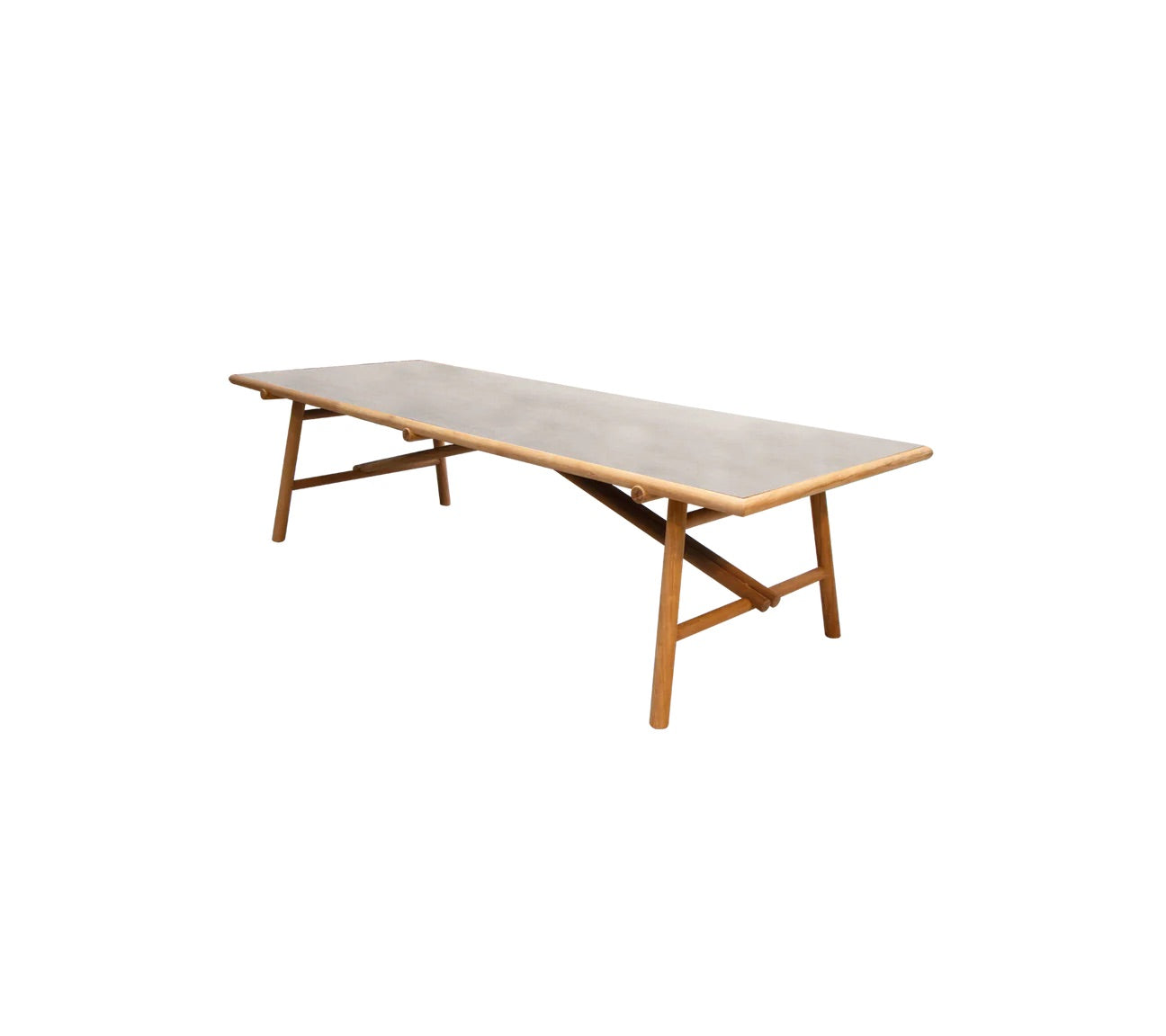 Cane-Line I Sticks Esstisch 280 cm, rechteckig