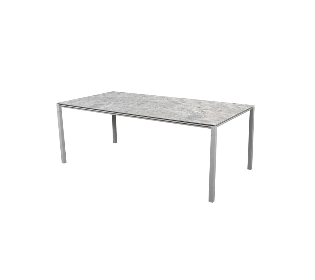 Cane-Line I Pure Tisch 200 cm, rechteckig