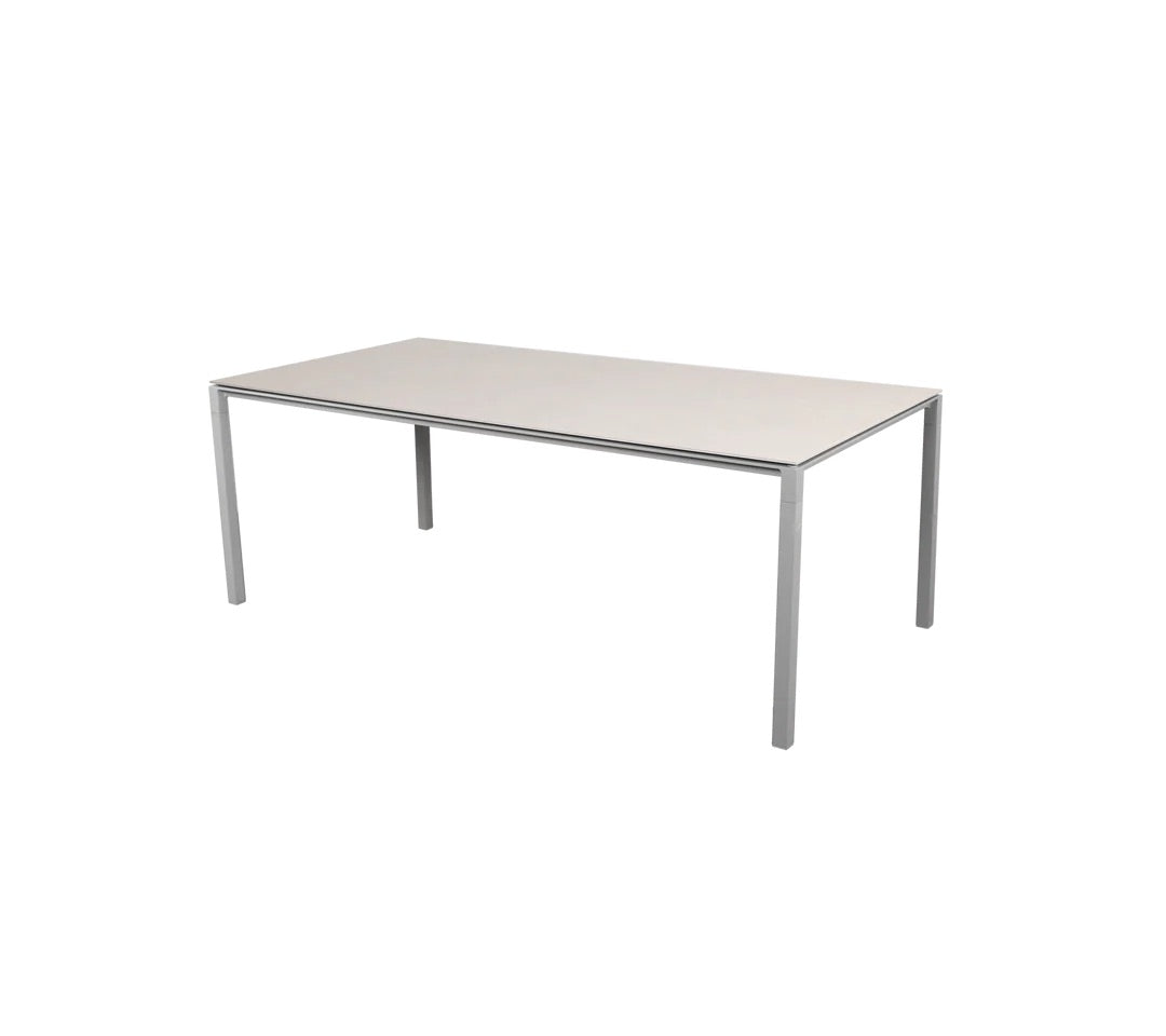 Cane-Line I Pure Tisch 200 cm, rechteckig