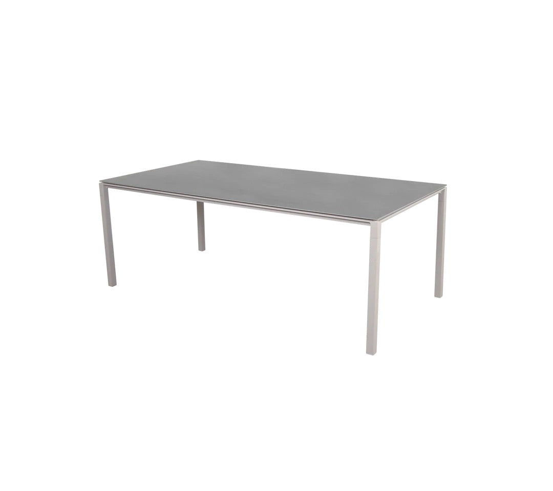 Cane-Line I Pure Tisch 200 cm, rechteckig