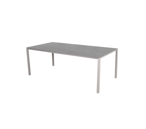 Cane-Line I Pure Tisch 200 cm, rechteckig