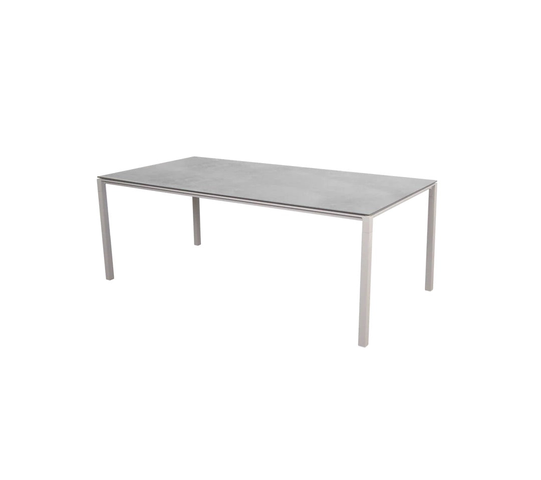 Cane-Line I Pure Tisch 200 cm, rechteckig