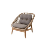 Cane-Line I Strington Loungesessel natural