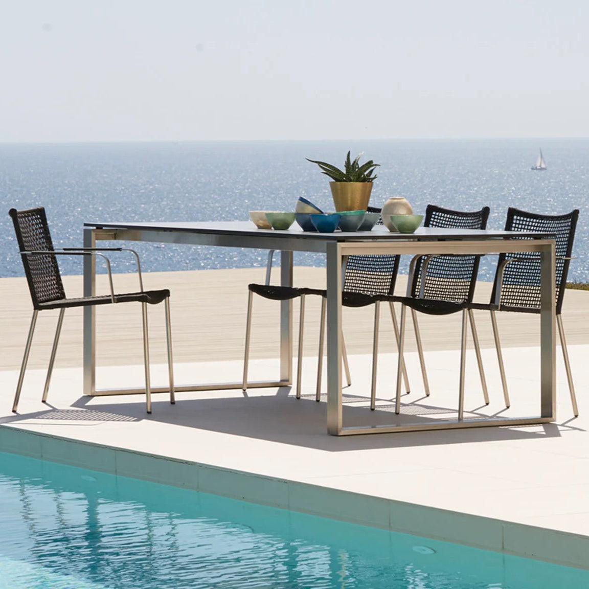 Cane-Line I Straw Armlehnenstuhl