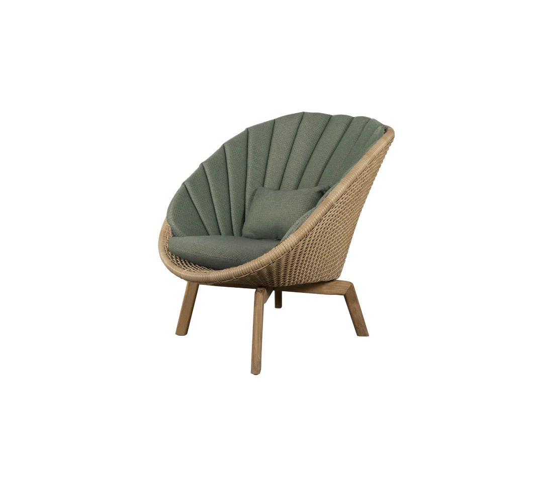 Cane-Line I Peacock Loungesessel Rattanoptik