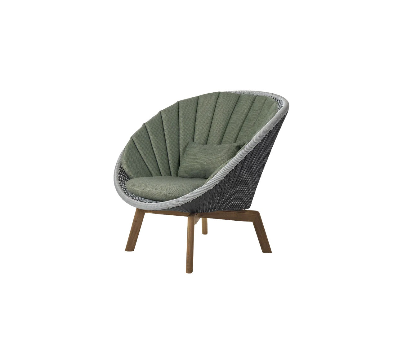 Cane-Line I Peacock Loungesessel Rattanoptik