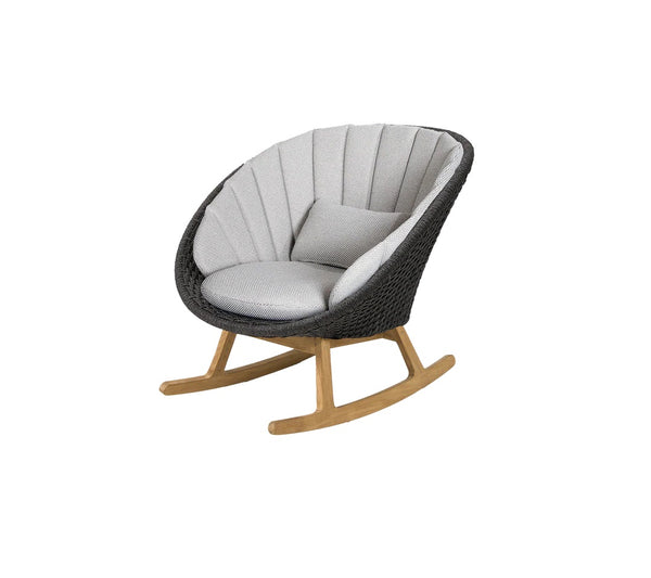 Cane-Line I Peacock Schaukelstuhl