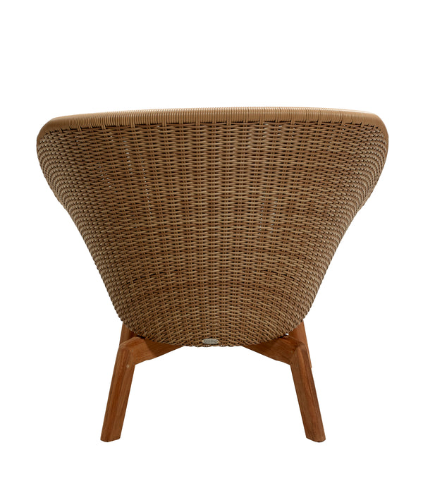 Cane-Line I Peacock Loungesessel Rattanoptik