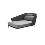 Cane-Line I Mega Daybed mit Armlehne rechts