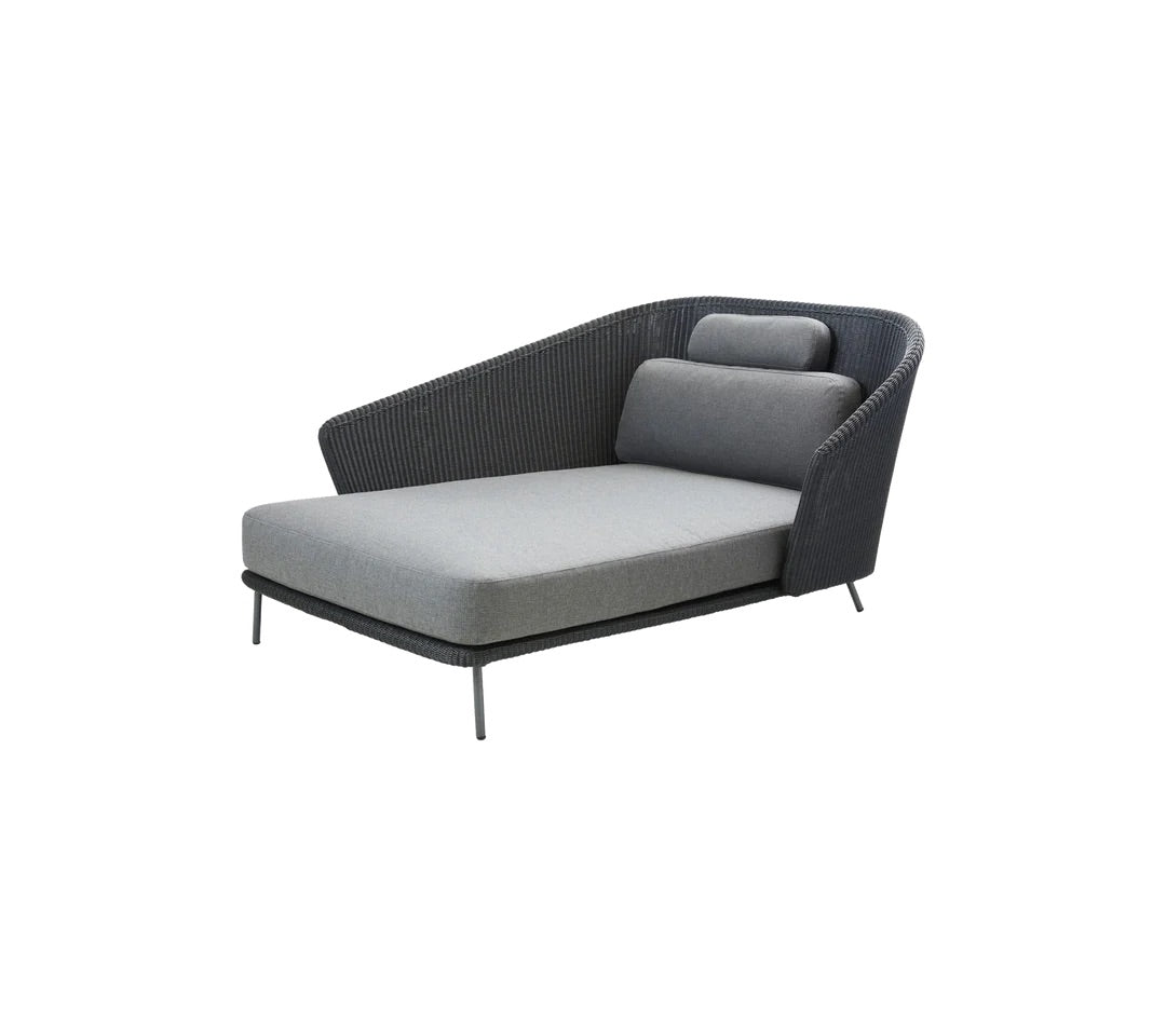 Cane-Line I Mega Daybed mit Armlehne rechts