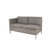 Cane-Line I Connect Dining 2-Sitzer Modulsofa rechts