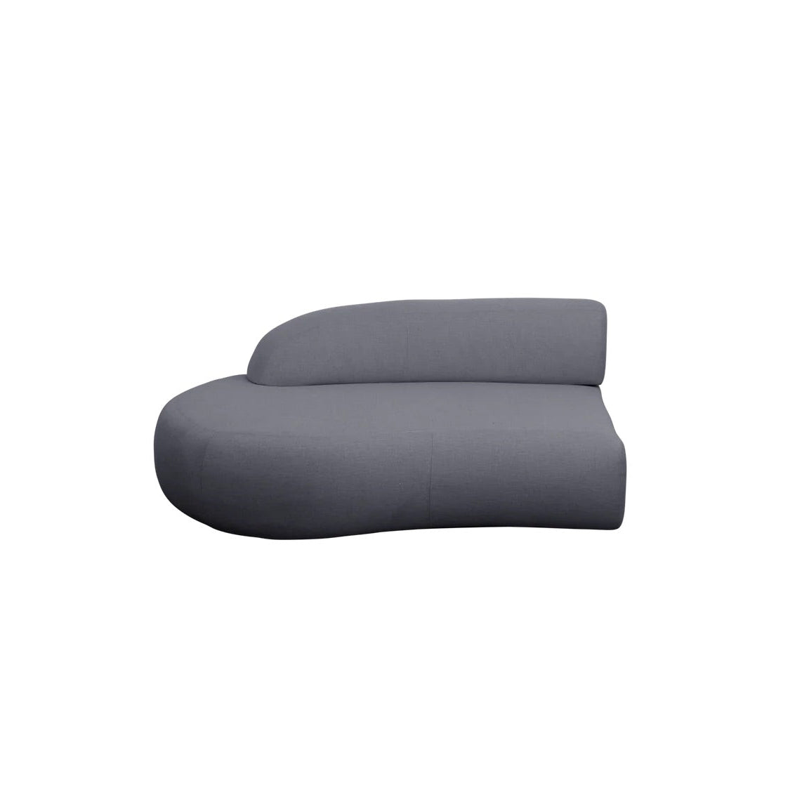 Cane-Line I Mellow Sofamodul mit kurzer Rückenlehne rechts