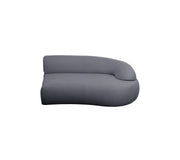 Cane-Line I Mellow sofa module with long backrest on the left