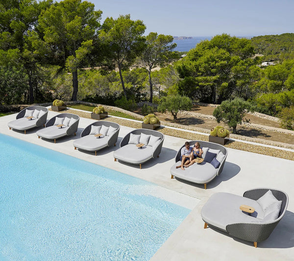 Cane-Line I Peacock Daybed