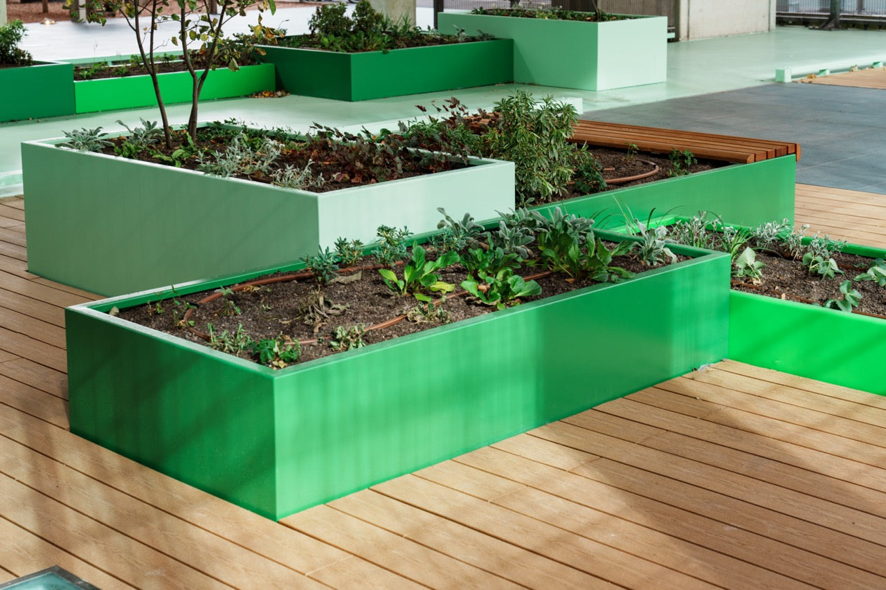 Adezz I Carrez aus Aluminium, rechteckig