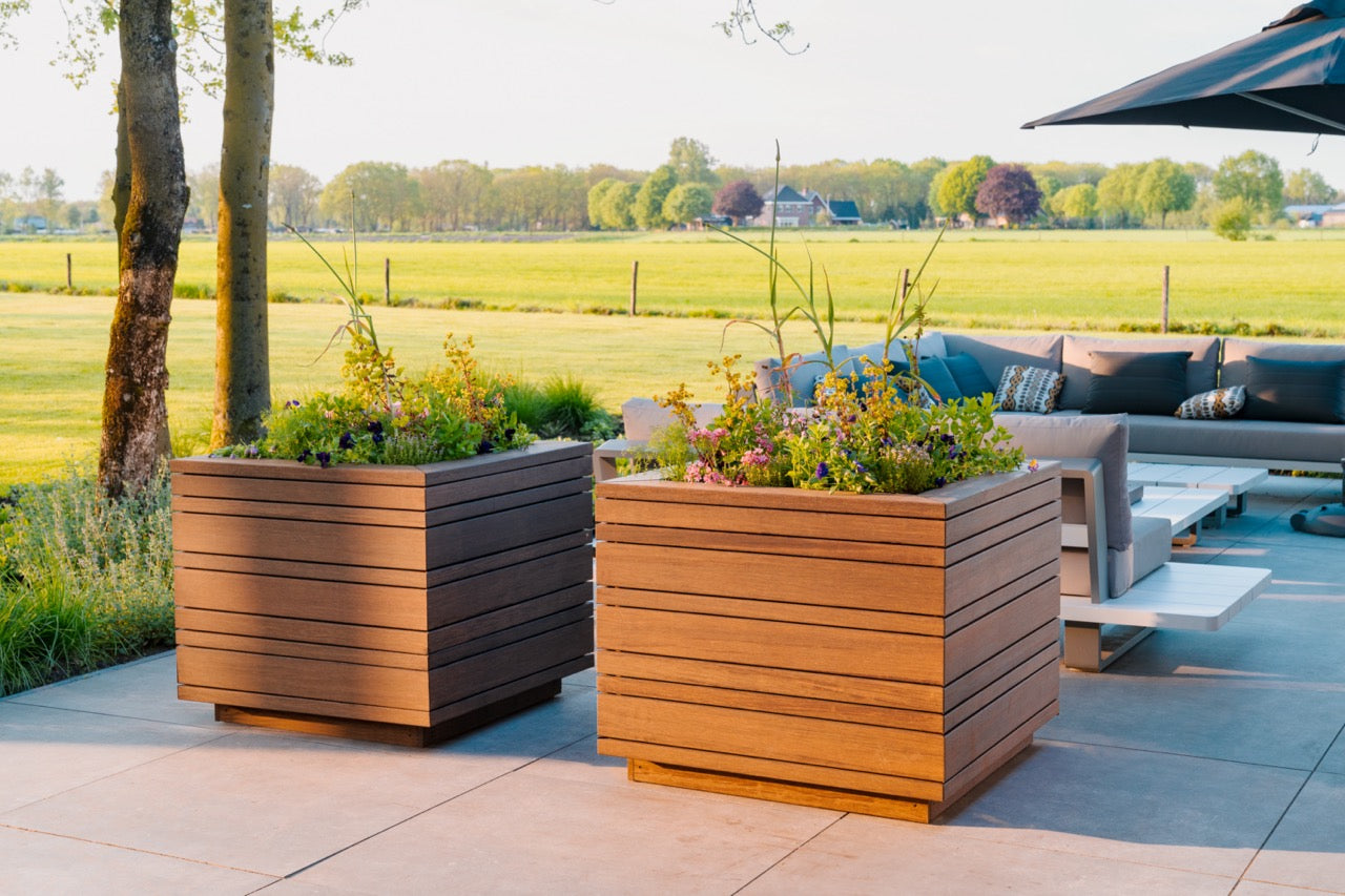 Adezz I Bandu aus Bambus quadratisch