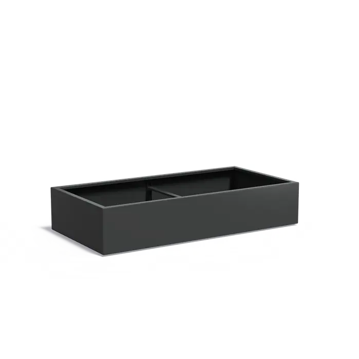 Adezz I Carrez aus Aluminium, rechteckig