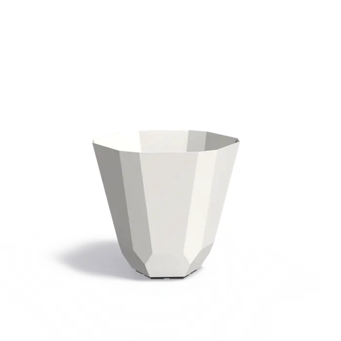 Adezz I Facet Pflanzgefäß aus Aluminium