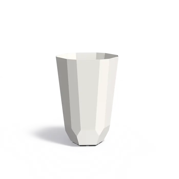 Adezz I Facet Pflanzgefäß aus Aluminium