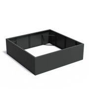 Adezz I Carrez Umrandung aus Aluminium ohne Boden, quadratisch