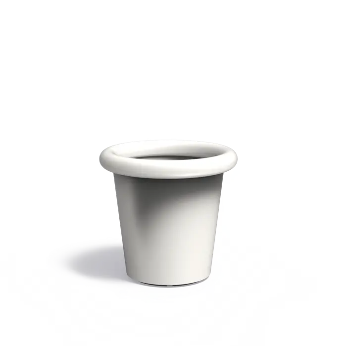 Adezz I Tube Pflanzgefäß aus beschichtetem Stahl