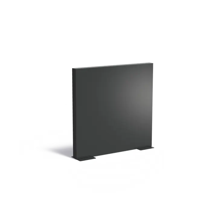 Adezz I Wand freistehend aus Aluminium