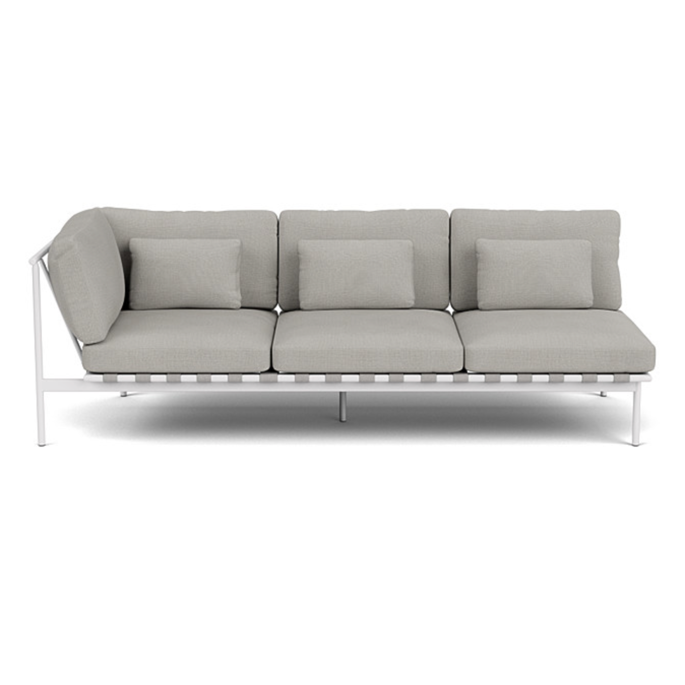 Barlow Tyrie I Around Deep Seating Dreisitzer mit linker Armlehne